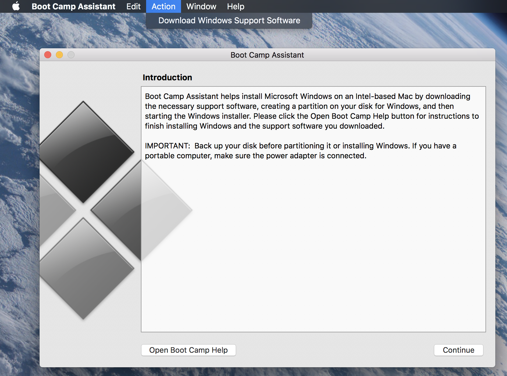 how to take screenshot on mac bootcamp windows 10